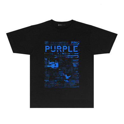New Purple Short-Sleeve T-Shirt
