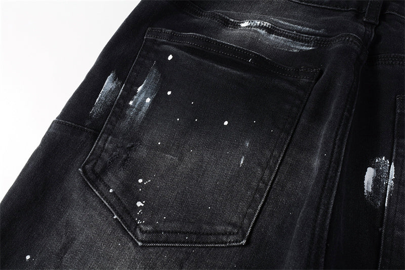 Men's Purple Jeans 9002