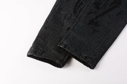 Men's Purple Jeans 9026