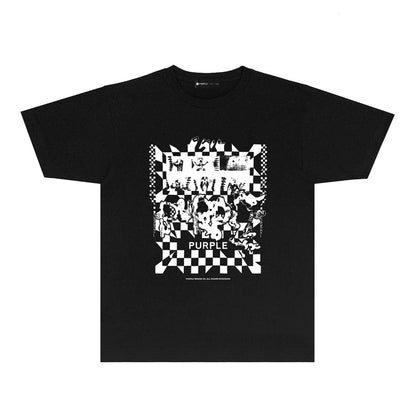 New Purple Short-Sleeve T-Shirt