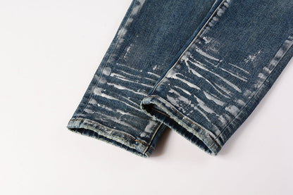 Men's Purple Jeans 9040