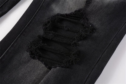 Men's Purple Jeans 9029