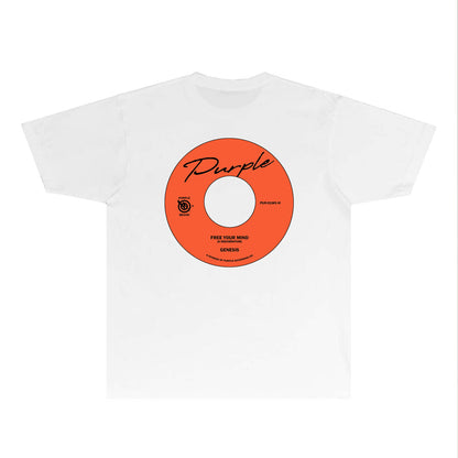 New Purple Short-Sleeve T-Shirt