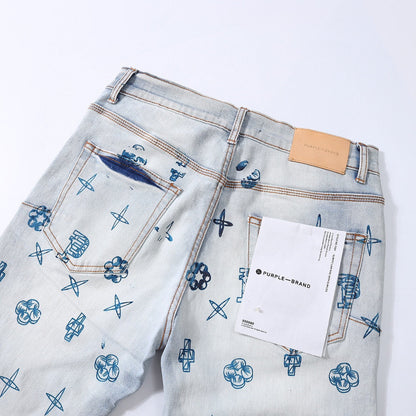 Men's Purple Jeans